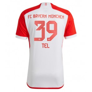 Bayern Munich Mathys Tel #39 Hemmatröja 2023-24 Kortärmad